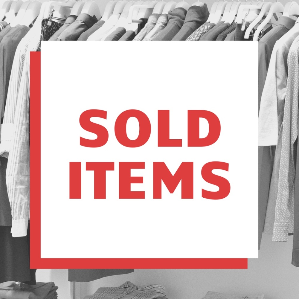 SOLD ITEMS BEYOND THIS POINT